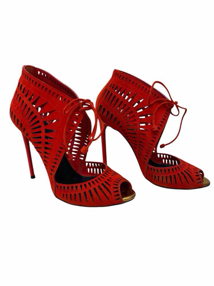 Tom Ford Red Orange Size 38 Shoes