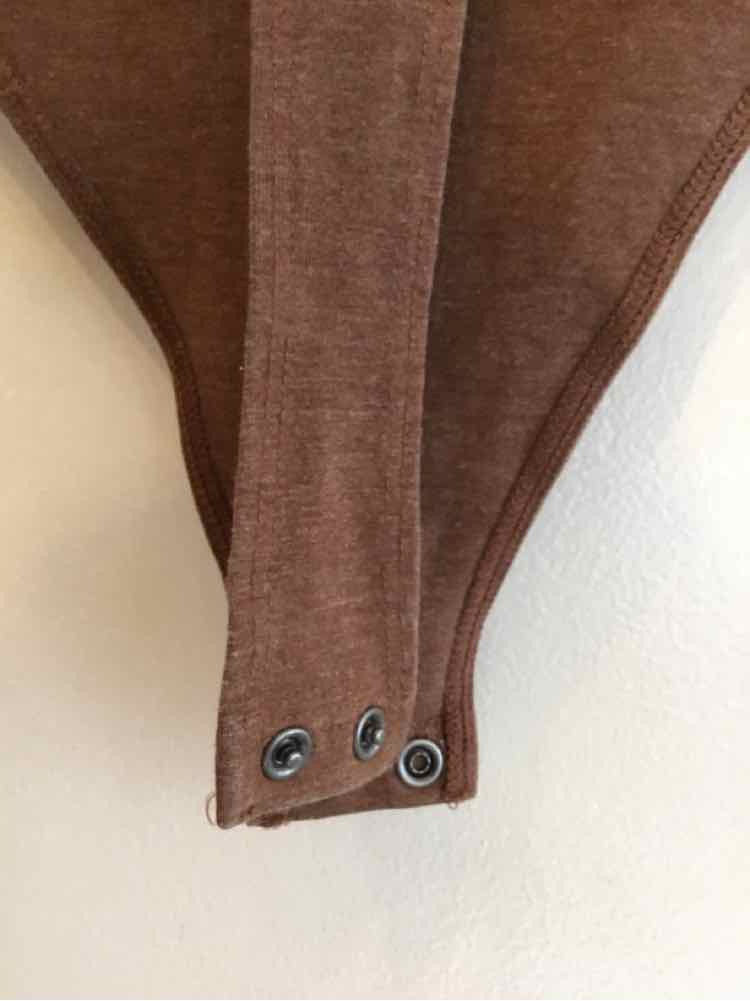 American Eagle Brown Size L Bodysuit