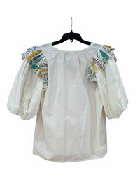 Birds of Paradis White Size M Shirt