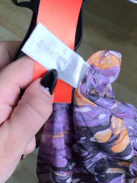 Zimmermann Purple and orange Size 0 Romper