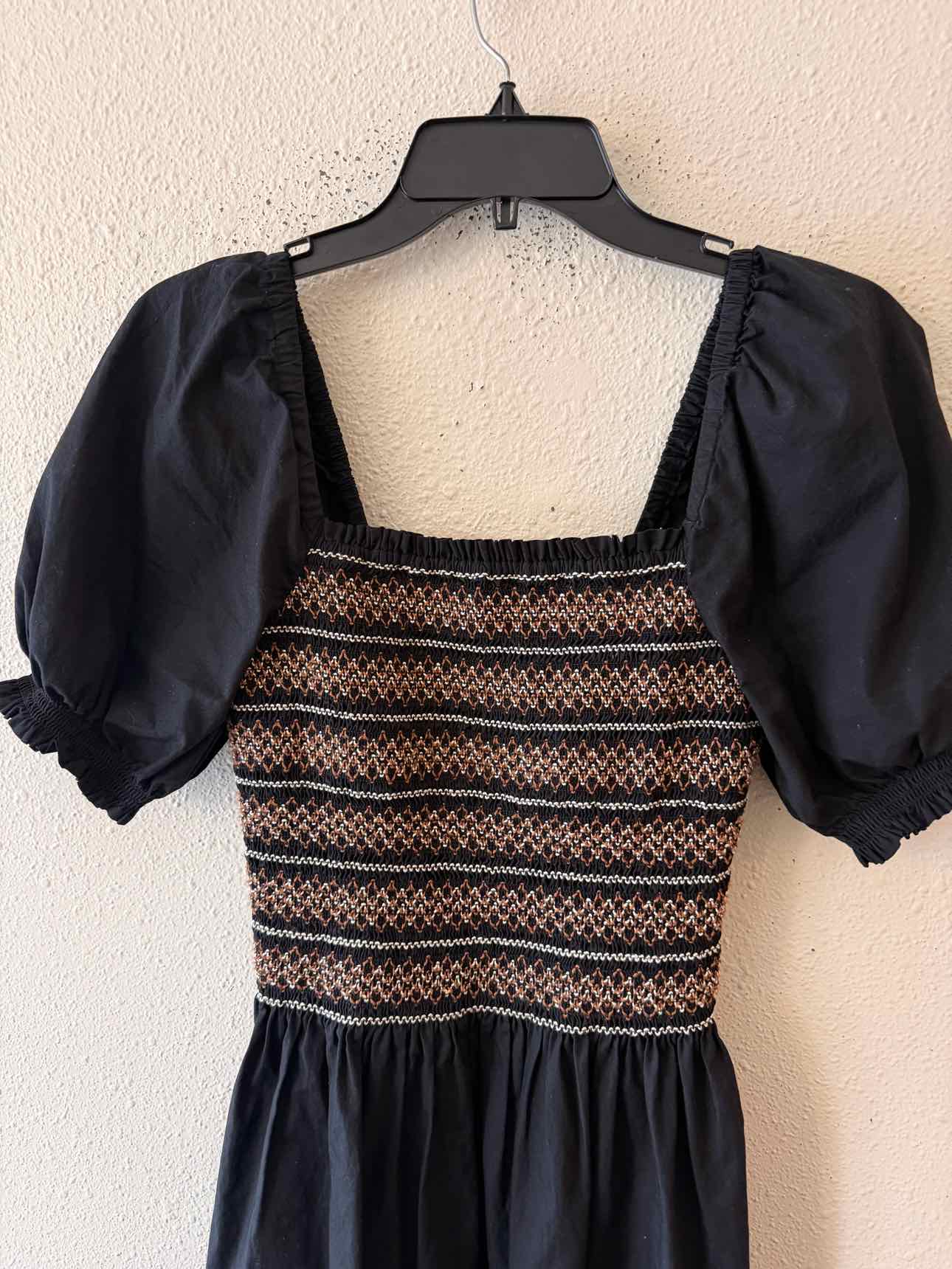 Madewell Black Multi Size S Dress