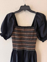 Madewell Black Multi Size S Dress