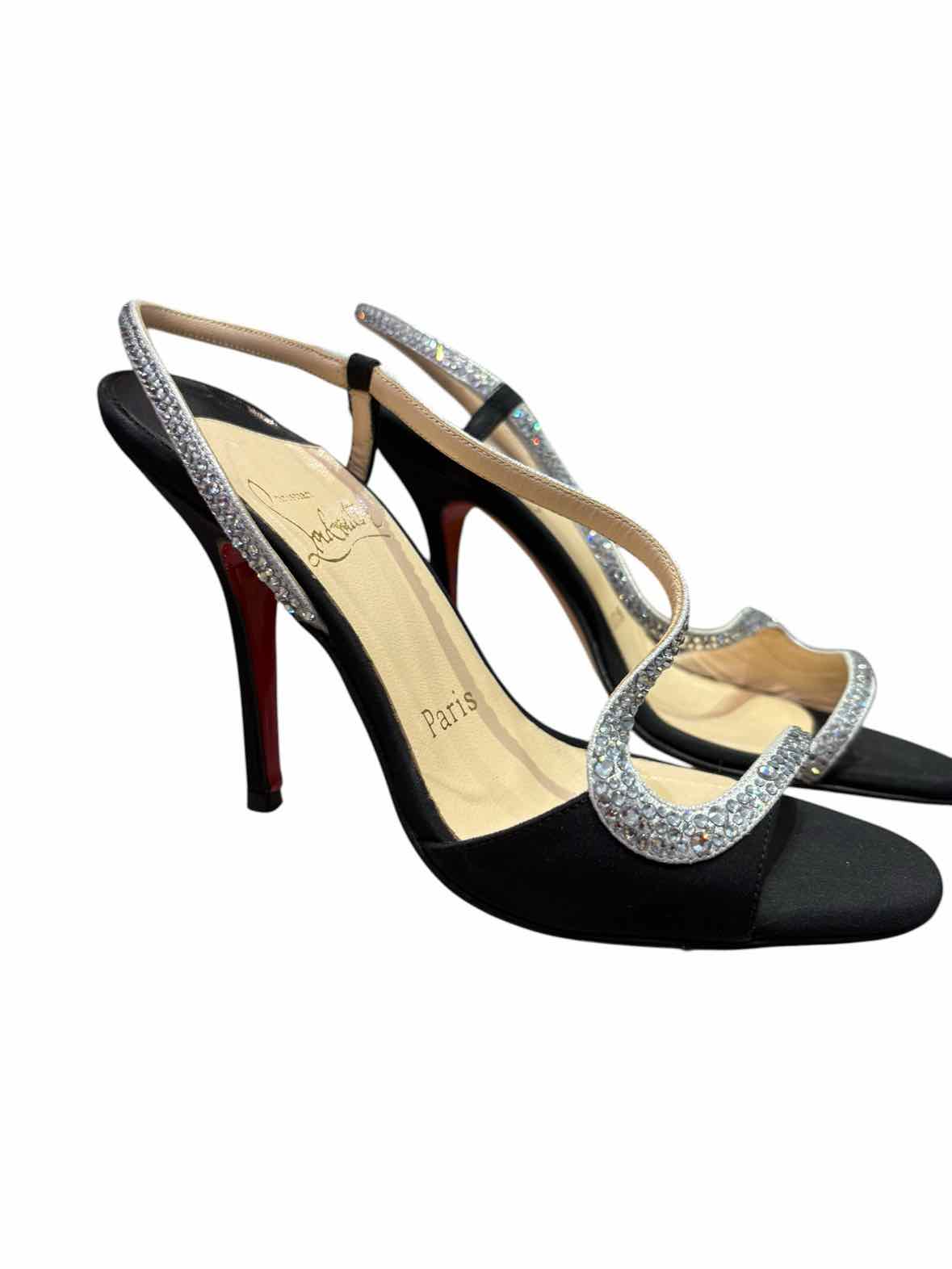 Christian Louboutin Black and silver Size 35 Shoes