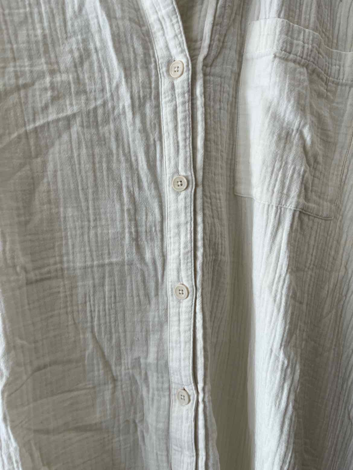 Madewell Cream Size L Dress