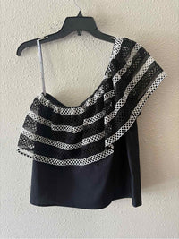 Pearl by Lela Rose Black and white Size S Shirt
