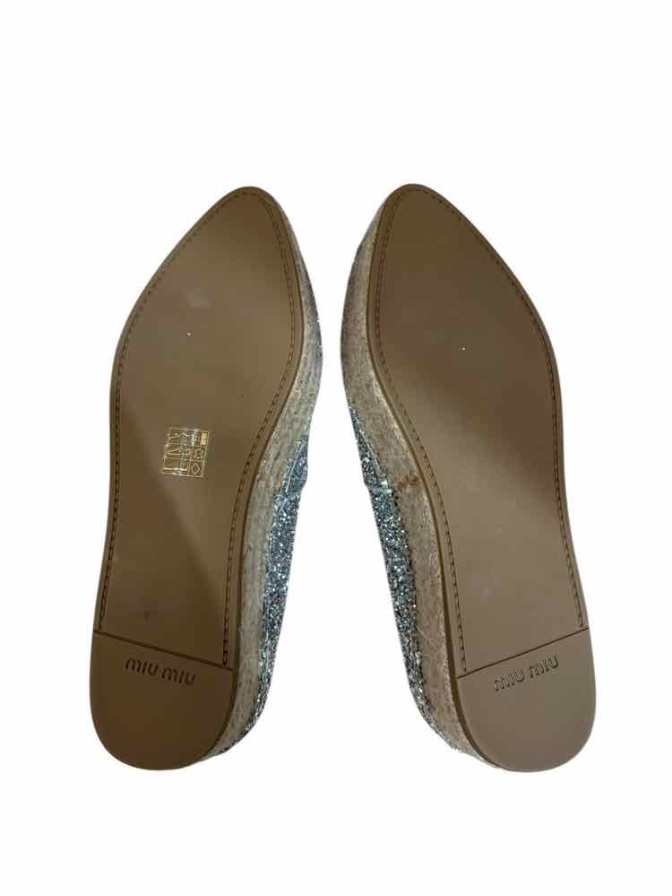 Miu Miu Silver Size 40 Shoes