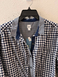 Gap Navy and White Size M Dress