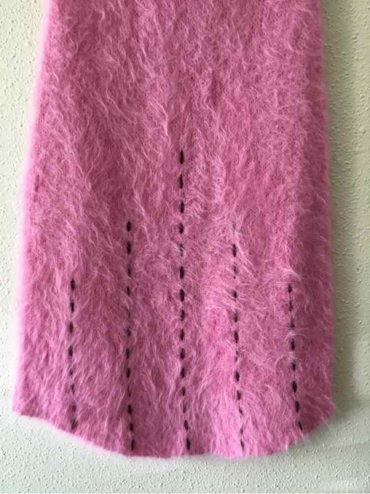 Fringe Pink Size S Skirt