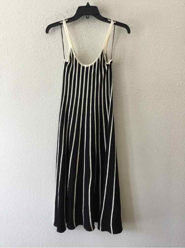 Olivaceous Black and white Size S Dress