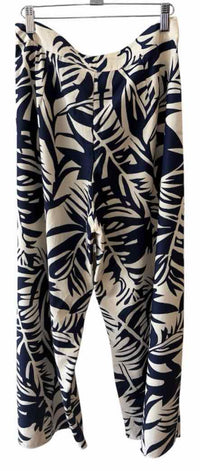 cupshe Cream and Navy Size M Pants