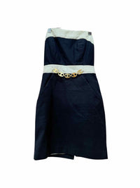 Milly Navy and White Size 0 Dress