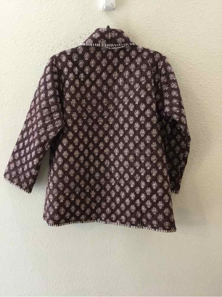 Fox & Hen Brown and Cream Size XS Jacket