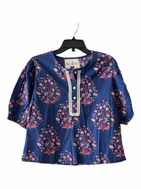 Fox & Hen Navy Blue Multi Size S Shirt