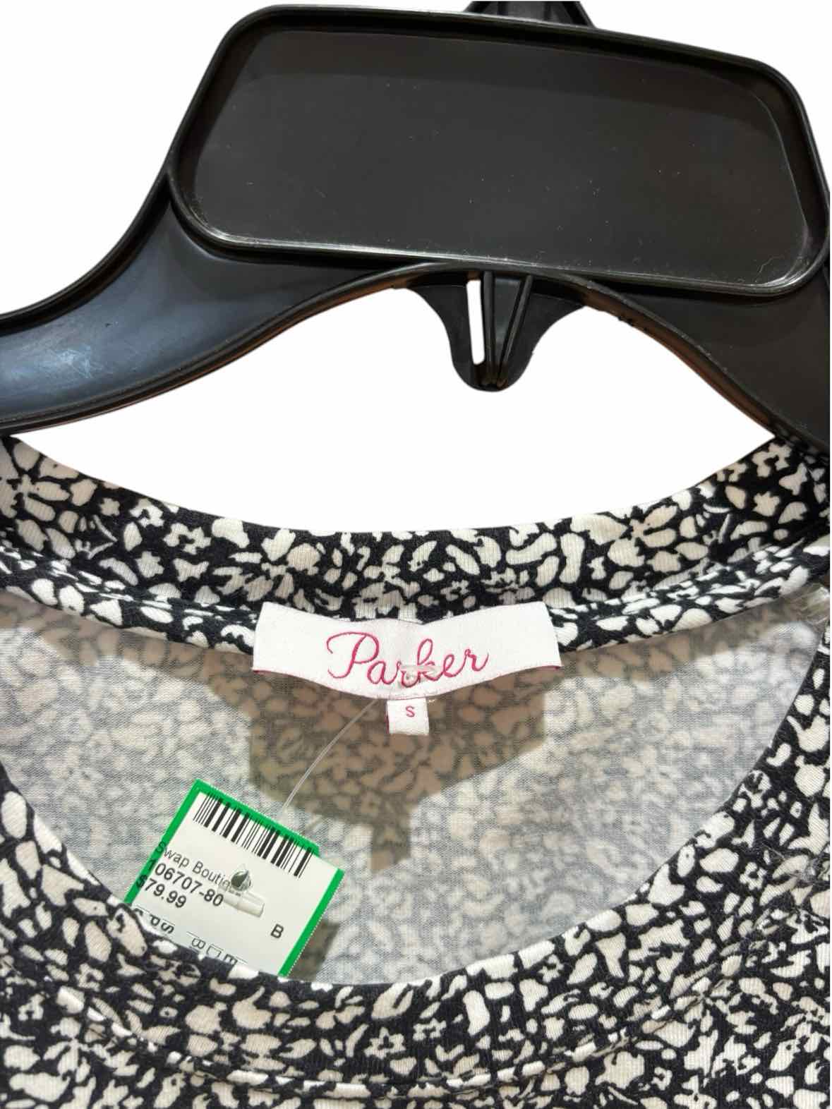 Parker Black and white Size S Dress