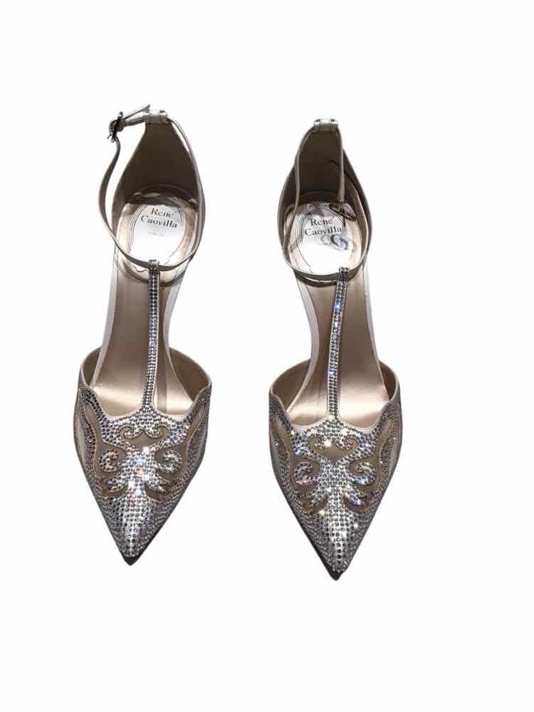 Rene Caovilla Ivory Size 38 Shoes
