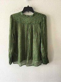 Ba&sh Green and Orange Size 0 Shirt