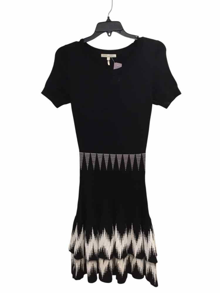 Maje Black and white Size 1 Dress