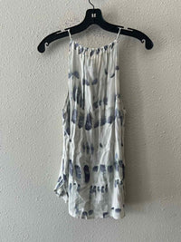 Love Stitch Blue and White Size M Shirt