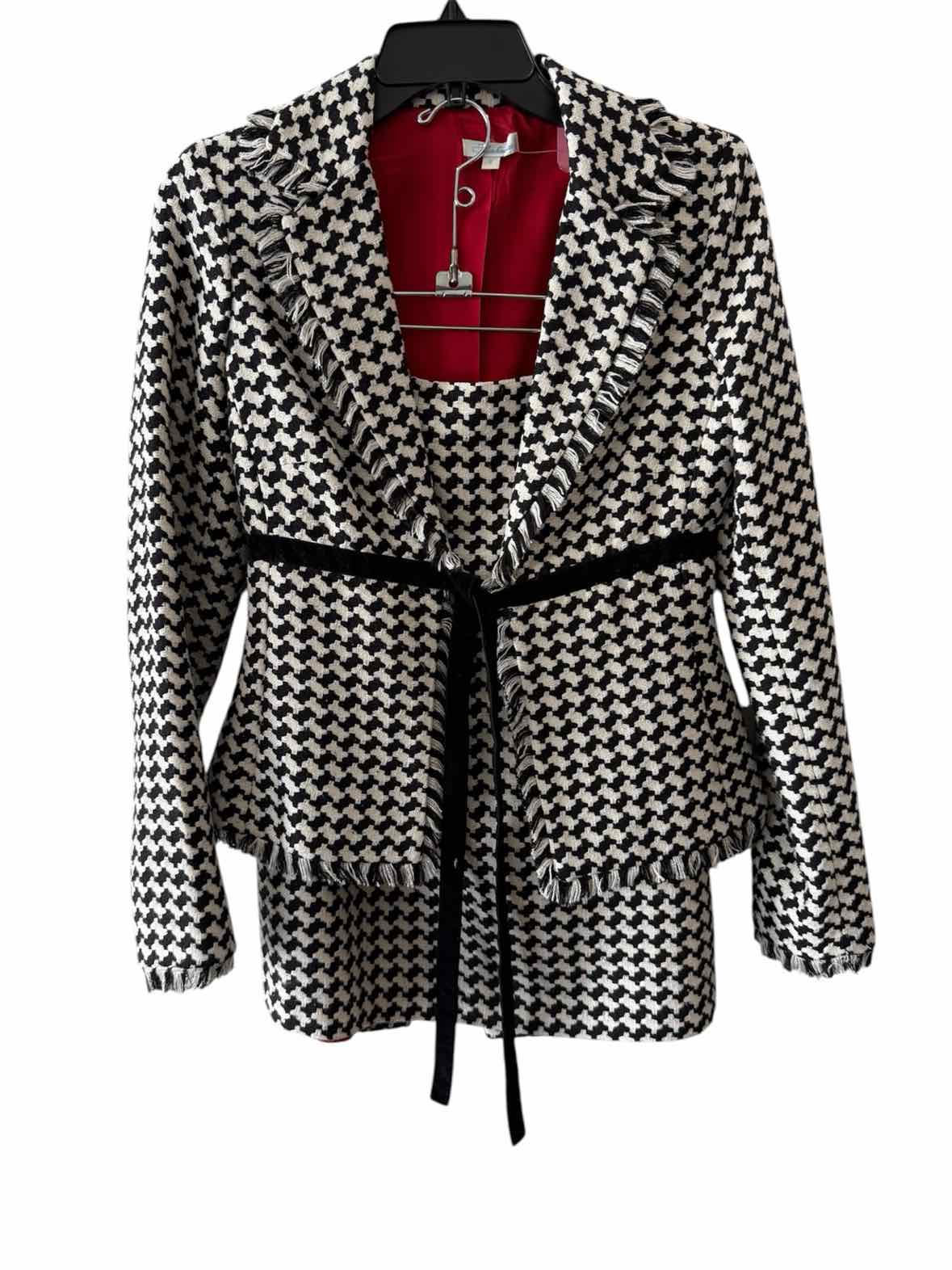 Shoshanna Black and white Size 2 3 PC Suit