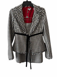 Shoshanna Black and white Size 2 3 PC Suit