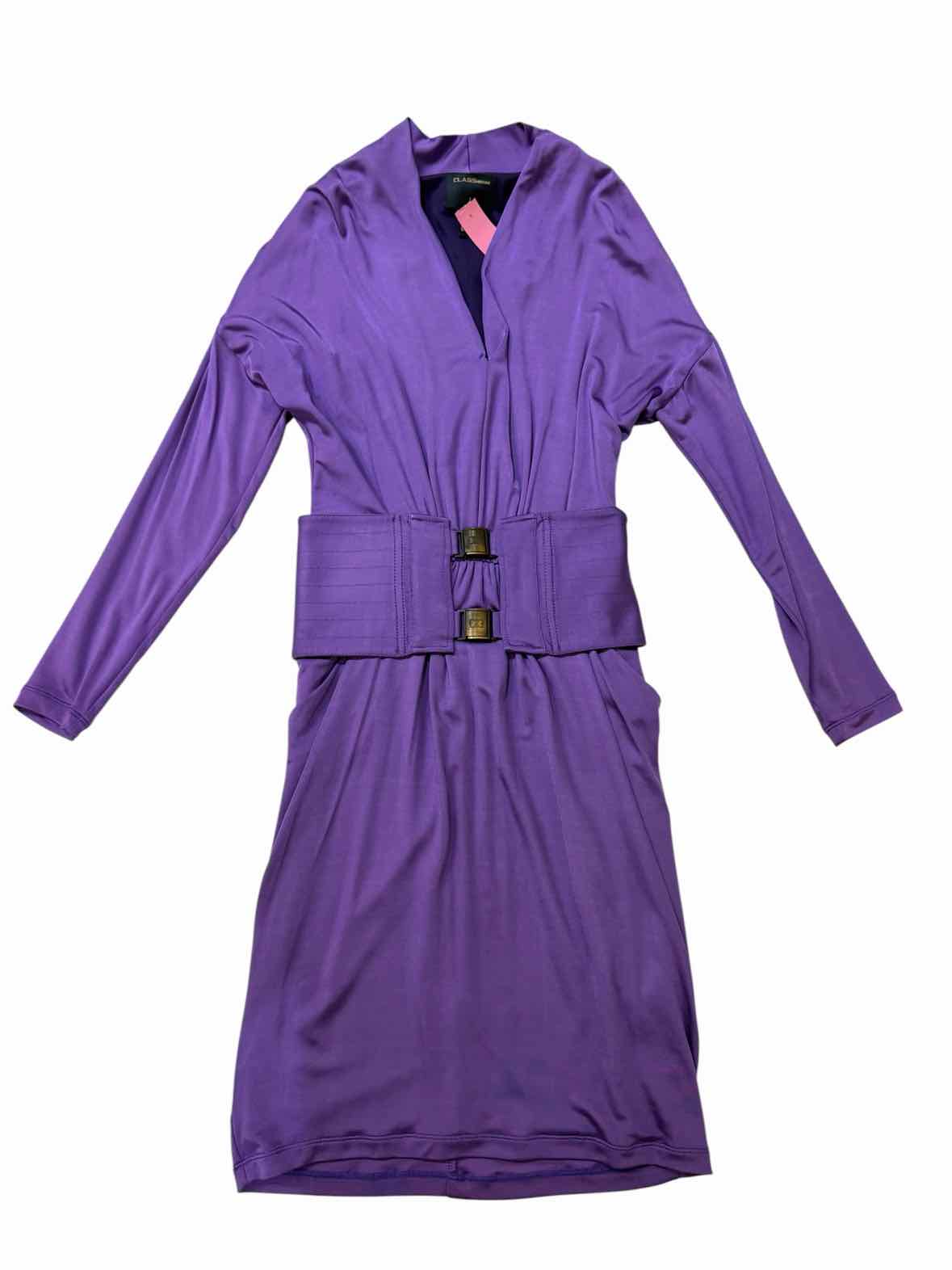 Class Robert Cavalli Purple Size 8 Dress