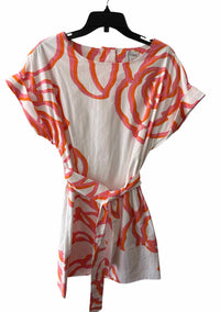Finely White Multi Size XS Dress