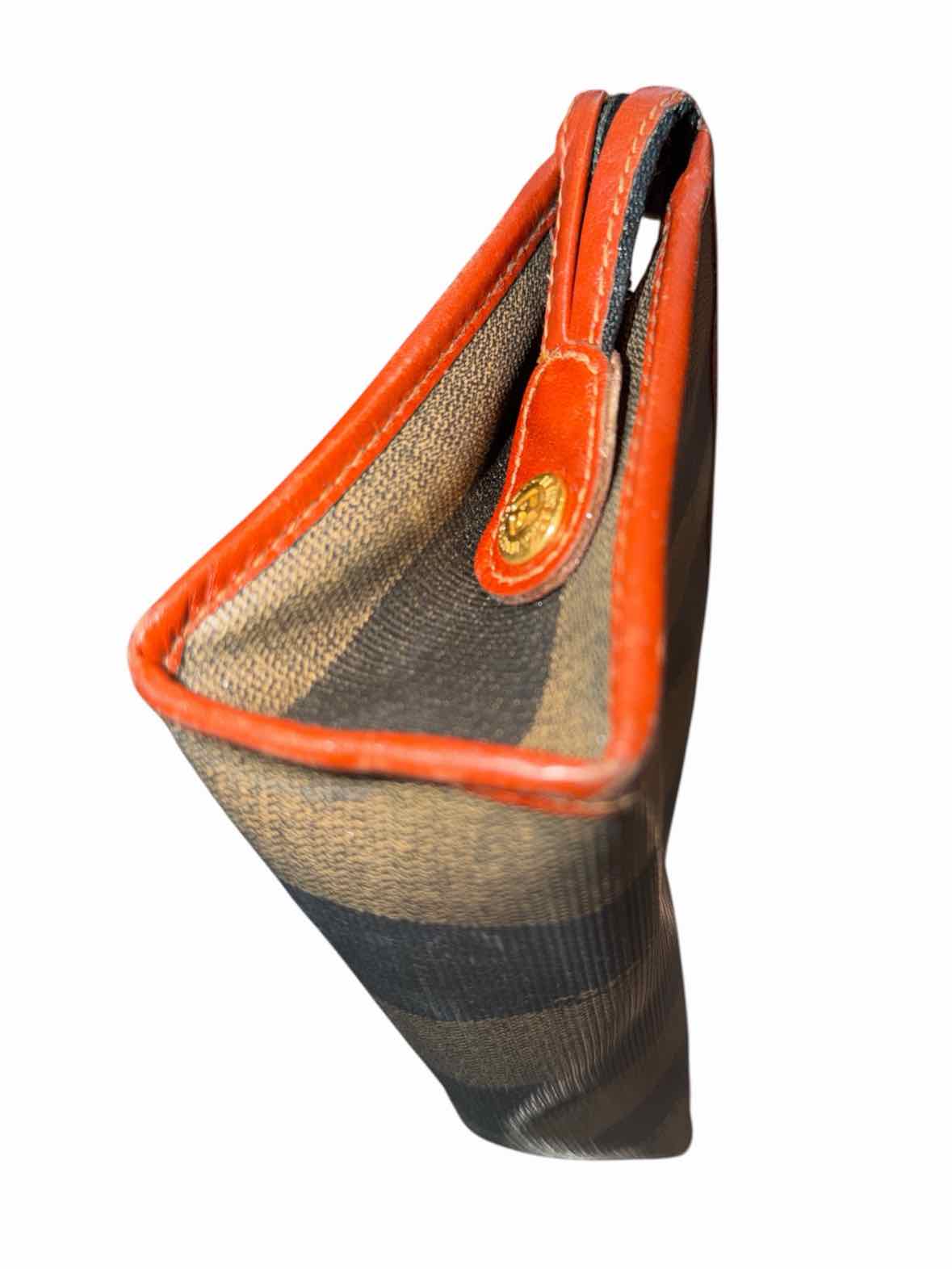 Fendi Brown Clutch
