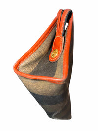 Fendi Brown Clutch