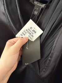 St.John Black Size 4 Shirt