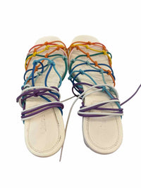 Chloe White Multi Size 40 Shoes