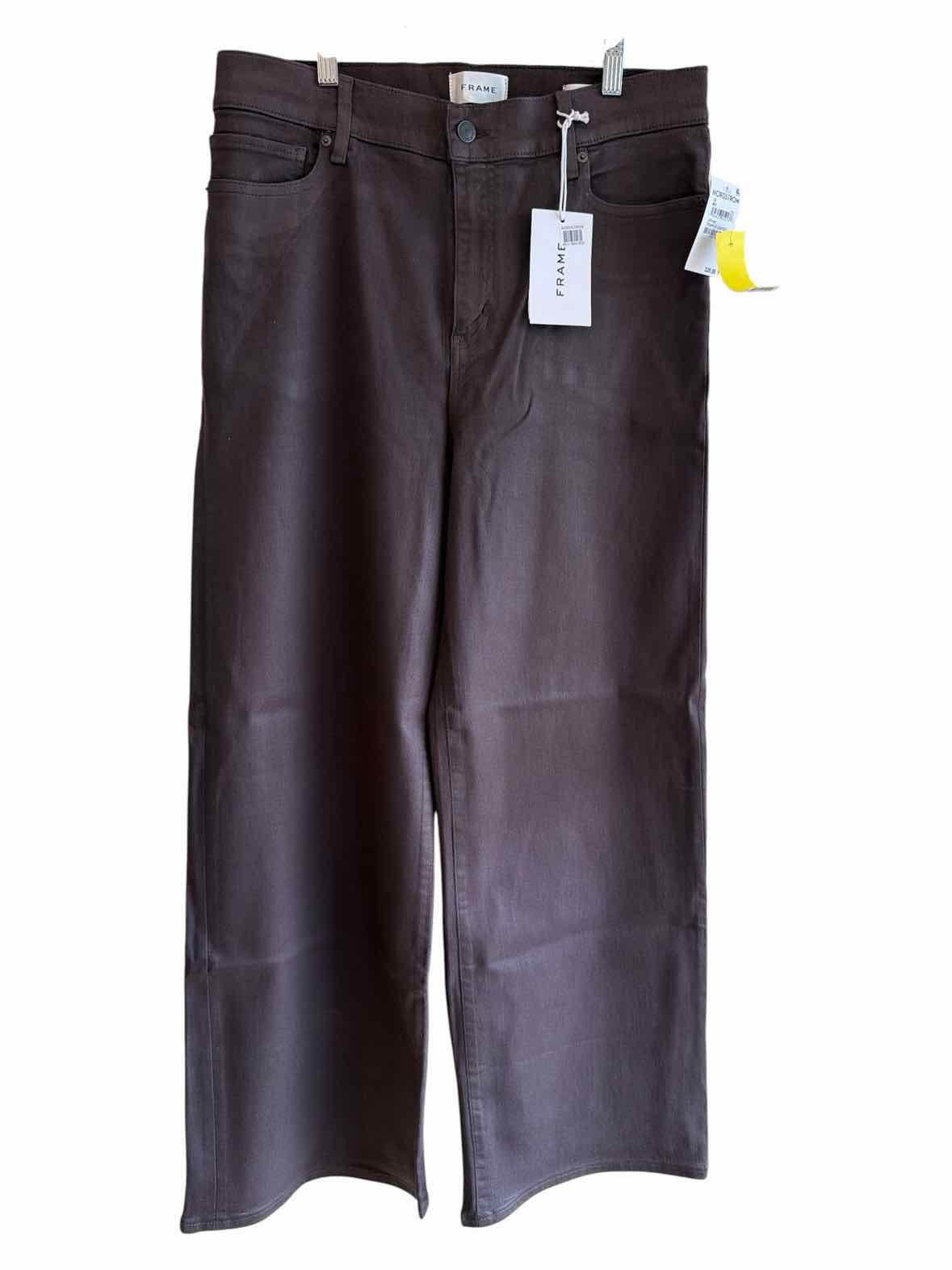 Frame Dark Brown Size 32 Jeans