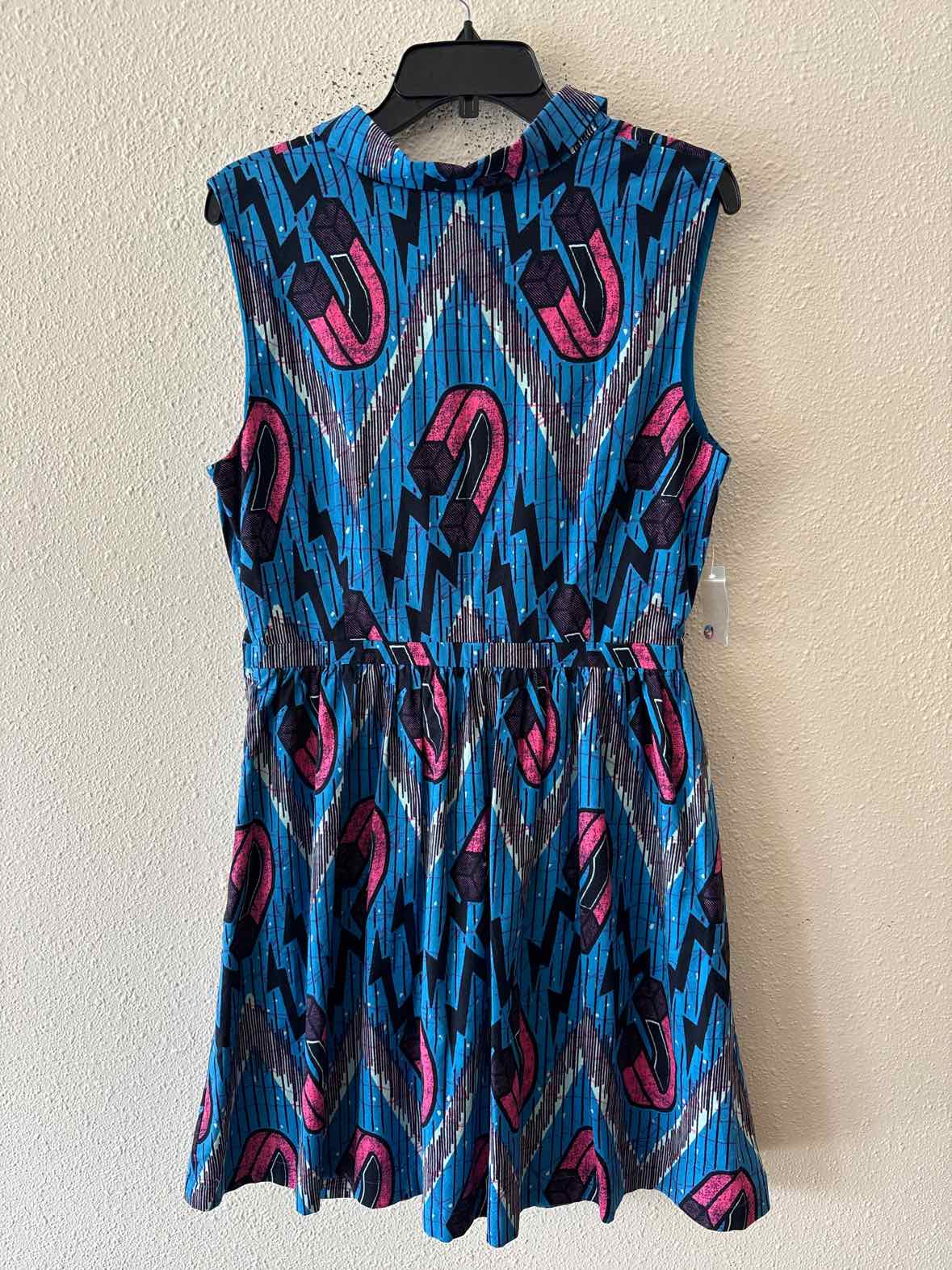 Modcloth Blue Multi Size XL Dress