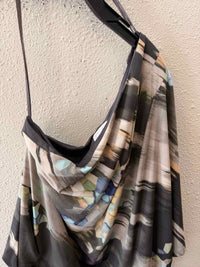 Jessica Simpson Black Multi Size S Dress