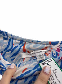 diane von furstenberg Blue Multi Size 12 Skirt
