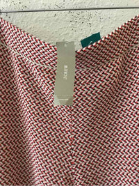 J Crew Red and white Size M Pants