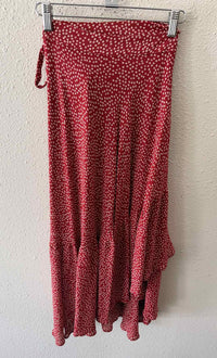 Reformation Red and white Size S Skirt