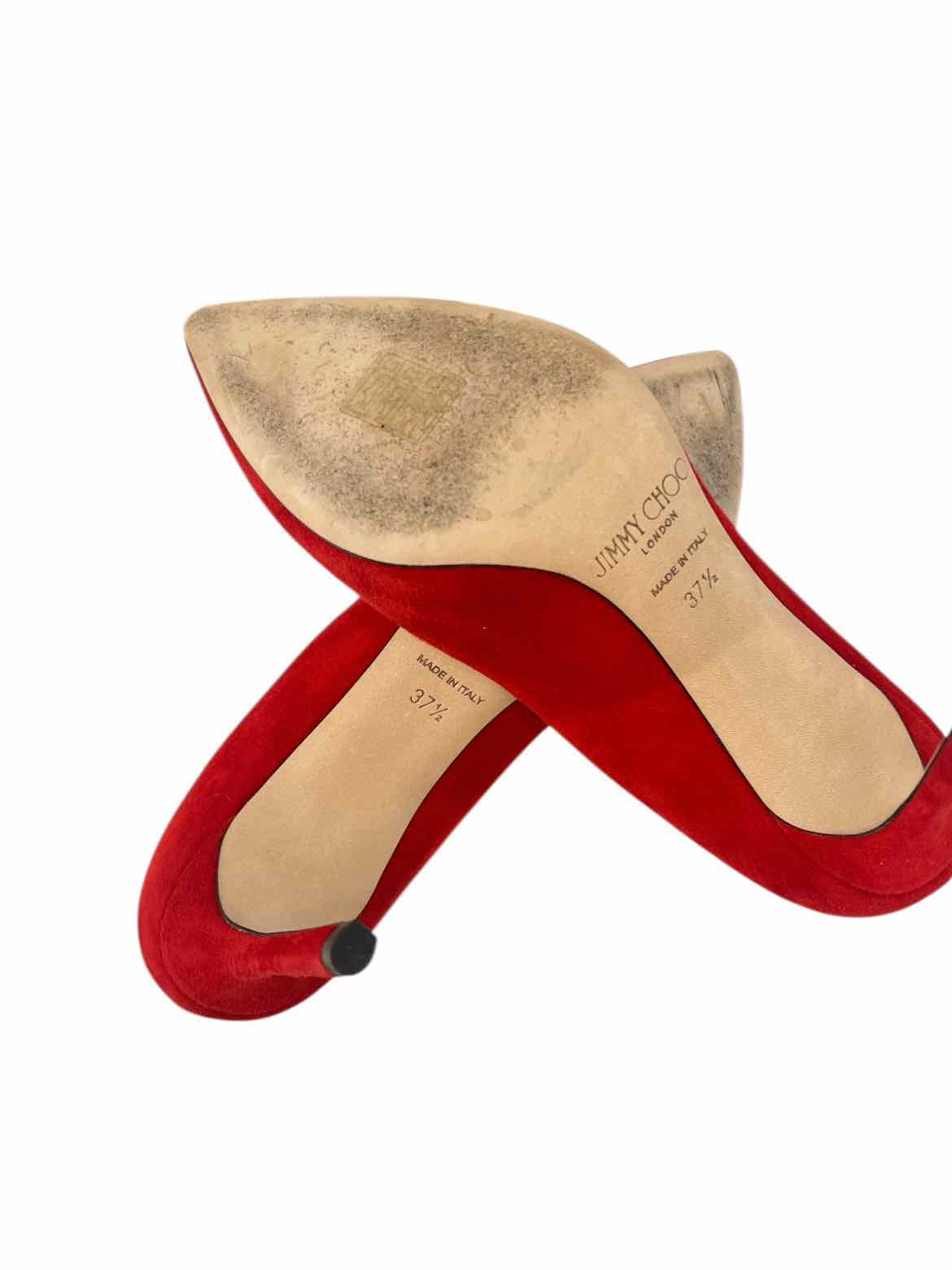 Jimmy Choo Red Size 37.5 Shoes