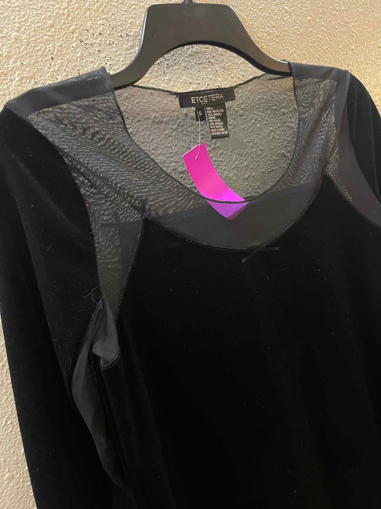 Etcetera Black Size S Shirt