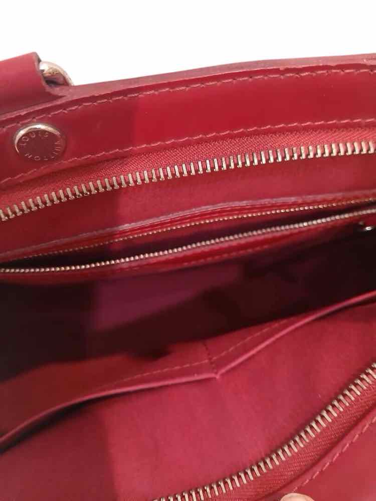 Louis Vuitton Brea MM Burgandy Handbag