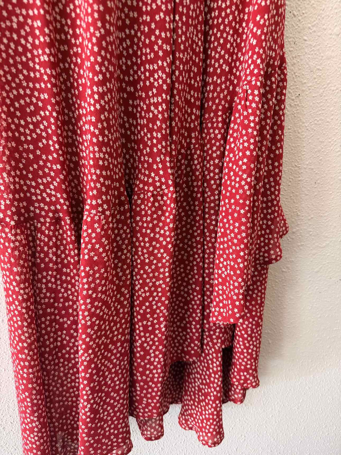 Reformation Red and white Size S Skirt