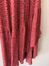 Reformation Red and white Size S Skirt