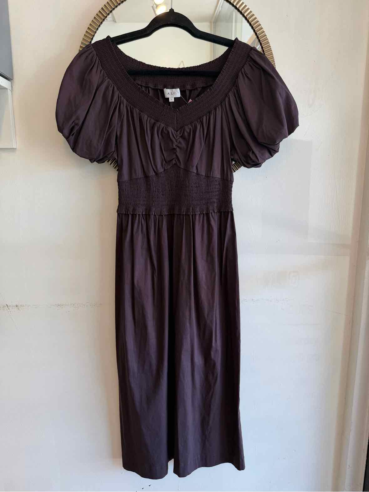 A.L.C. Dark Brown Size 12 Dress