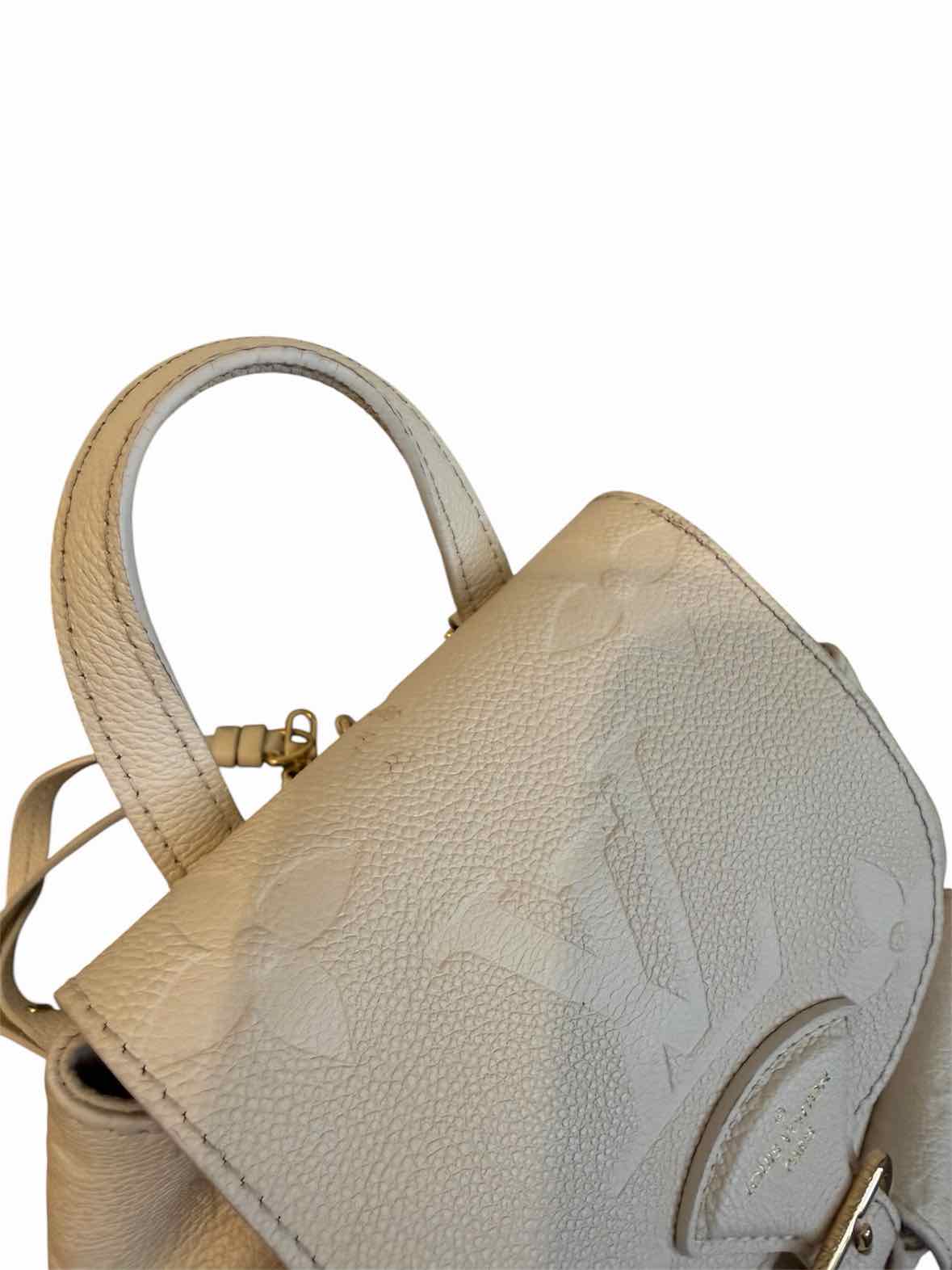 Louis Vuitton Backup Backpack Cream Handbag