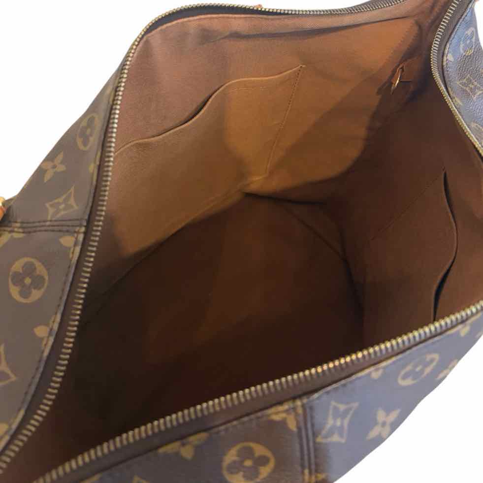 Louis Vuitton Brown and Tan Handbag