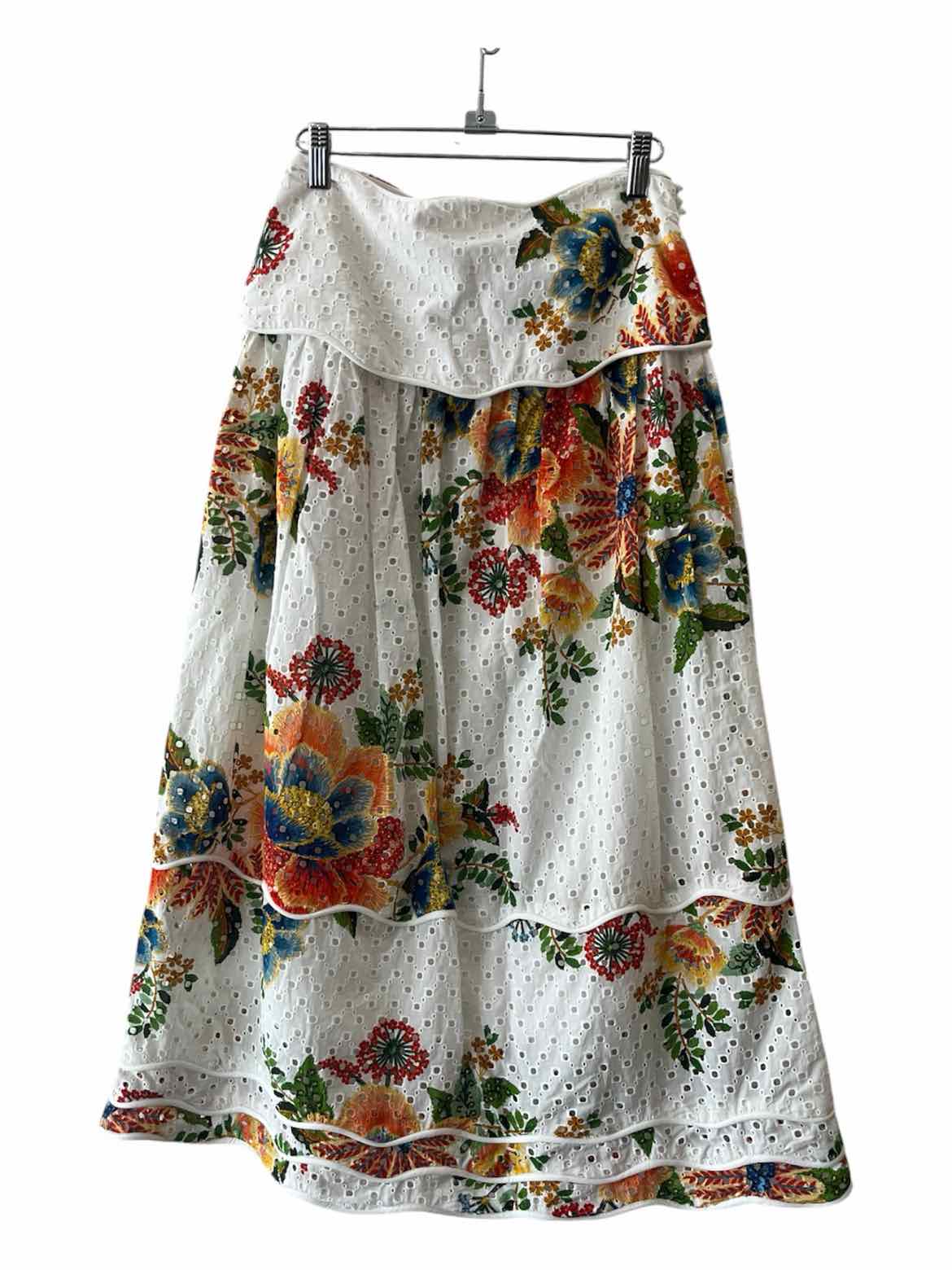 farm rio White Multi Size XS Skirt