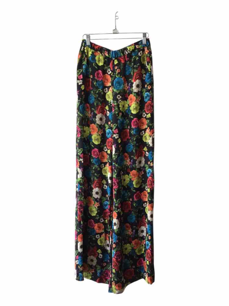 alice + olivia Black Multi Size S Pants