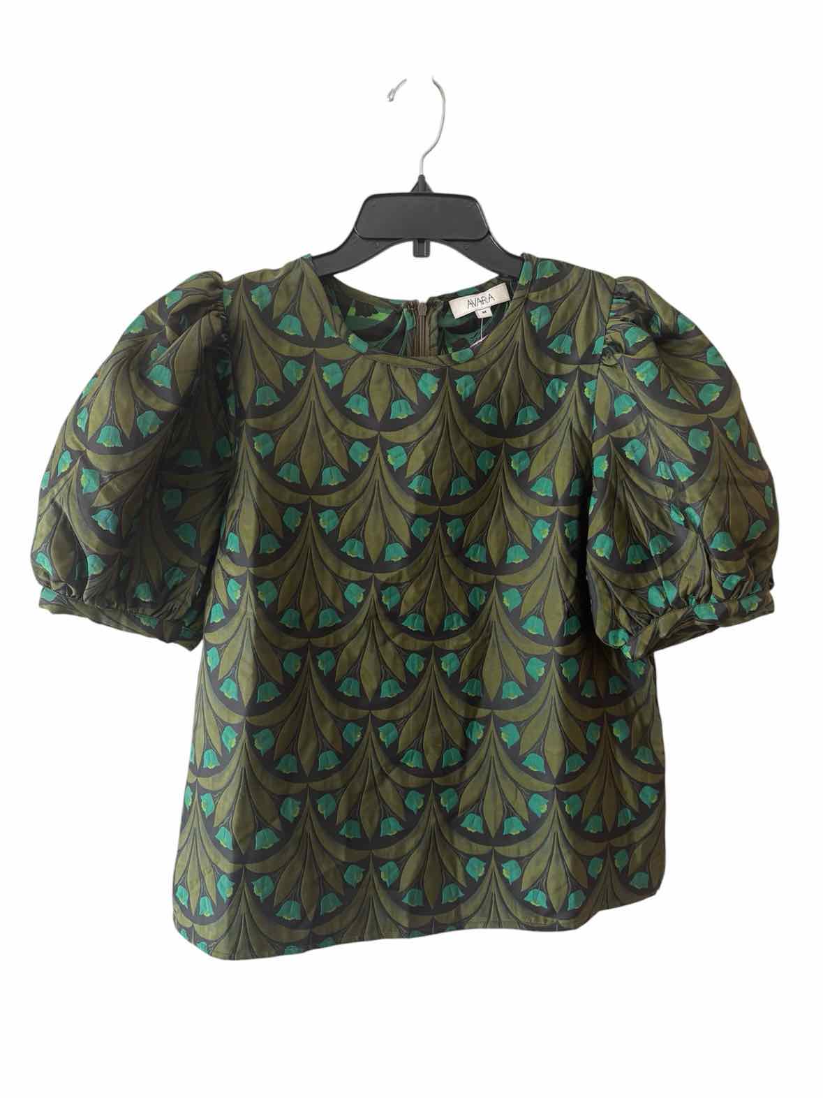 AVARA Black and Green Size M Shirt