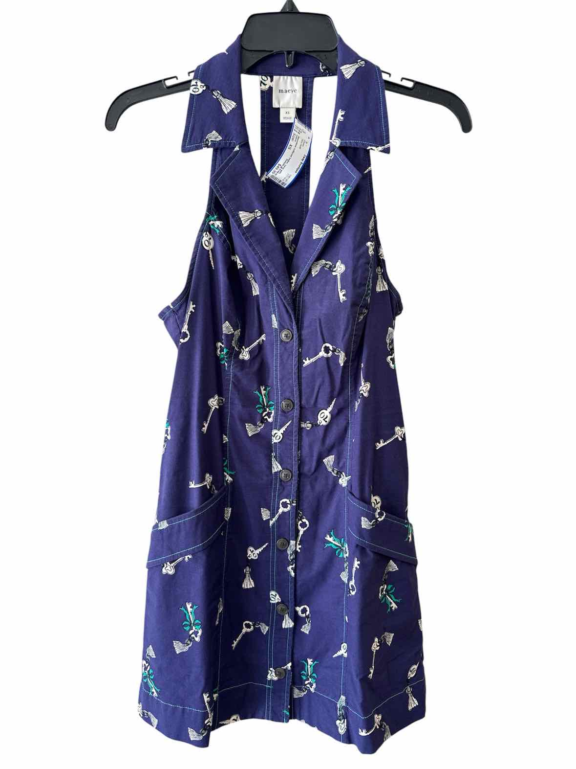 maeve navy multi Size XS Dress