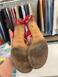Jimmy Choo Red Size 38.5 Shoes