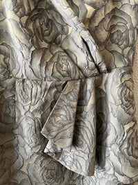 Carmen Marc Valvo dark beige multi Size 4 Dress